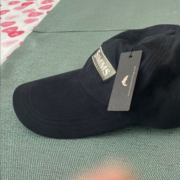Simms Long Bill Fishing Cap with Logo - Picture 2 of 5